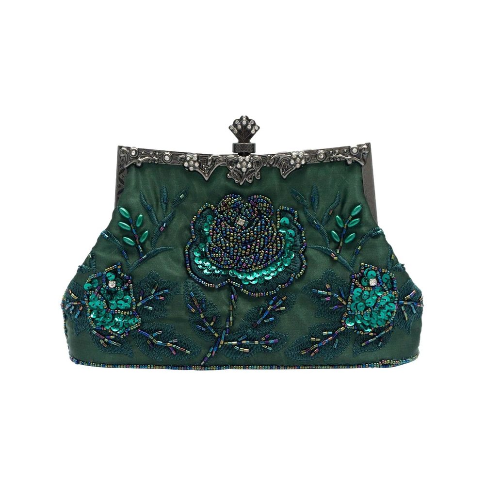 Vintage 1920S Beaded Evening Pearl Clutch - Sequin Handbag, Bridal :<